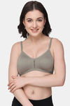 Floret Double Layered Wirefree Natural Lift T-Shirt Bra - Iceberg — thumbnail 5