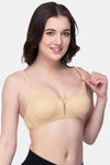 Floret Double Layered Wirefree Natural Lift T-Shirt Bra - Skin — thumbnail 3