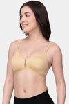 Floret Double Layered Wirefree Natural Lift T-Shirt Bra - Skin — thumbnail 5