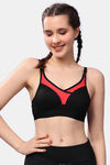 Floret Wirefree Natural Lift Push up Bra - Black — thumbnail 1