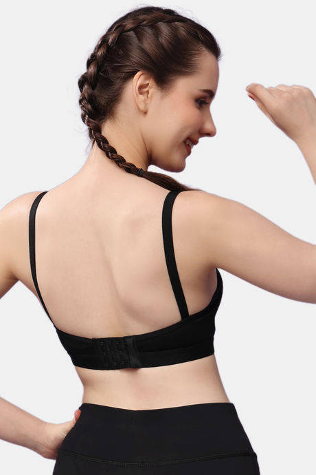 Floret Wirefree Natural Lift Push up Bra - Black — image 2