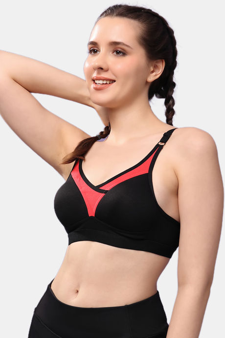 Floret Wirefree Natural Lift Push up Bra - Black — image 3