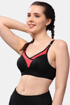 Floret Wirefree Natural Lift Push up Bra - Black — thumbnail 3