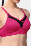 Floret Wirefree Natural Lift Push up Bra - Magenta — thumbnail 4