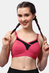 Floret Wirefree Natural Lift Push up Bra - Tomato Red — thumbnail 4