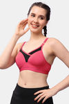 Floret Wirefree Natural Lift Push up Bra - Tomato Red — thumbnail 5