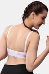 Floret Wirefree Natural Lift Push up Bra - White — thumbnail 2