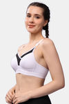 Floret Wirefree Natural Lift Push up Bra - White — thumbnail 5