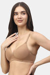 Floret Extra Soft Cups Wirefree Natural Lift Push Up Bra - Nude — thumbnail 5