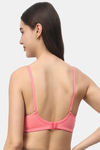 Floret Extra Soft Cups Wirefree Natural Lift Push Up Bra - Rose — thumbnail 2