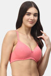 Floret Extra Soft Cups Wirefree Natural Lift Push Up Bra - Rose — thumbnail 3