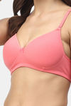 Floret Extra Soft Cups Wirefree Natural Lift Push Up Bra - Rose — thumbnail 4