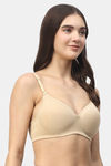 Floret Extra Soft Cups Wirefree Natural Lift Push Up Bra - Skin — thumbnail 3