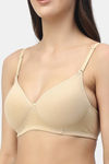 Floret Extra Soft Cups Wirefree Natural Lift Push Up Bra - Skin — thumbnail 4