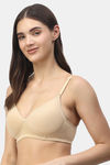 Floret Extra Soft Cups Wirefree Natural Lift Push Up Bra - Skin — thumbnail 5