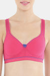 Floret Wirefree Natural Lift Push-Up Bra - Magenta — thumbnail 5