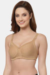 Floret Double Layered Non Wired Full Coverage Minimiser Bra - Nude1 — thumbnail 3