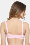 Floret Double Layered Non Wired Full Coverage Minimiser Bra - Pink3 — thumbnail 2