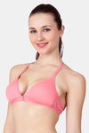 Floret Wirefree Natural Lift Pretty Back Bra - Rose — thumbnail 2
