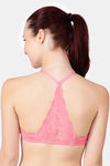 Floret Wirefree Natural Lift Pretty Back Bra - Rose — thumbnail 4