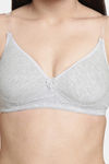 Floret Padded Non-Wired 3/4Th Coverage T-Shirt Bra - Cool Grey — thumbnail 4