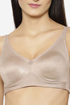 Floret Double Layered Non-Wired Full Coverage Minimiser Bra - Mineral — thumbnail 4