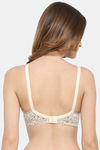 Floret Double Layered  Non Wired Medium Coverage T-Shirt Bra - Lemon Lemon — thumbnail 5