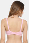 Floret Double Layered  Non Wired Medium Coverage T-Shirt Bra - Pink Pink — thumbnail 5