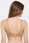 Floret Double Layered  Non Wired 3/4Th Coverage T-Shirt Bra - Nude Tomato — thumbnail 4