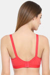 Floret Double Layered  Non Wired 3/4Th Coverage T-Shirt Bra - Nude Tomato — thumbnail 8