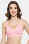 Floret Double Layered  Non Wired 3/4Th Coverage T-Shirt Bra - Rose Pink — thumbnail 2