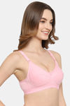 Floret Double Layered  Non Wired 3/4Th Coverage T-Shirt Bra - Rose Pink — thumbnail 3