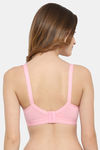 Floret Double Layered  Non Wired 3/4Th Coverage T-Shirt Bra - Rose Pink — thumbnail 4