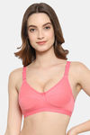 Floret Double Layered  Non Wired 3/4Th Coverage T-Shirt Bra - Rose Pink — thumbnail 6