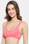 Floret Double Layered  Non Wired 3/4Th Coverage T-Shirt Bra - Rose Rose — thumbnail 4