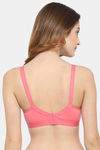 Floret Double Layered  Non Wired 3/4Th Coverage T-Shirt Bra - Rose Rose — thumbnail 5