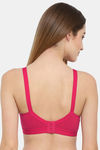 Floret Double Layered  Non Wired 3/4Th Coverage T-Shirt Bra - Skin Magenta — thumbnail 4
