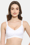 Floret Double Layered  Non Wired 3/4Th Coverage T-Shirt Bra - White Skin — thumbnail 6
