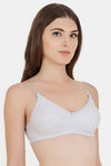 Floret Double Layered  Non Wired 3/4Th Coverage T-Shirt Bra - Cool Grey Cool Grey — thumbnail 3