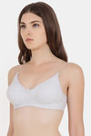 Floret Double Layered  Non Wired 3/4Th Coverage T-Shirt Bra - Cool Grey Cool Grey — thumbnail 4