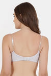 Floret Double Layered  Non Wired 3/4Th Coverage T-Shirt Bra - Cool Grey Cool Grey — thumbnail 5