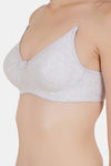 Floret Double Layered  Non Wired 3/4Th Coverage T-Shirt Bra - Cool Grey Cool Grey — thumbnail 6