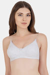 Floret Double Layered  Non Wired 3/4Th Coverage T-Shirt Bra - Cool Grey Rose — thumbnail 2