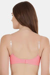 Floret Double Layered  Non Wired 3/4Th Coverage T-Shirt Bra - Cool Grey Rose — thumbnail 8