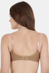 Floret Double Layered  Non Wired 3/4Th Coverage T-Shirt Bra - Magenta Nude — thumbnail 8