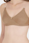 Floret Double Layered  Non Wired 3/4Th Coverage T-Shirt Bra - Magenta Nude — thumbnail 9