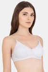 Floret Double Layered  Non Wired 3/4Th Coverage T-Shirt Bra - Nude Cool Grey — thumbnail 3