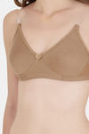 Floret Double Layered  Non Wired 3/4Th Coverage T-Shirt Bra - Nude Cool Grey — thumbnail 9