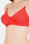 Floret Double Layered  Non Wired 3/4Th Coverage T-Shirt Bra - Red Nude — thumbnail 9