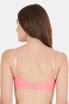 Floret Double Layered  Non Wired 3/4Th Coverage T-Shirt Bra - Rose Rose — thumbnail 5
